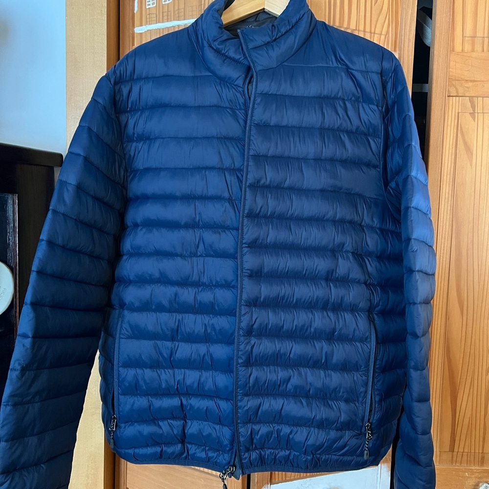 Swiss Tech Men's Navy Puffer Jacket